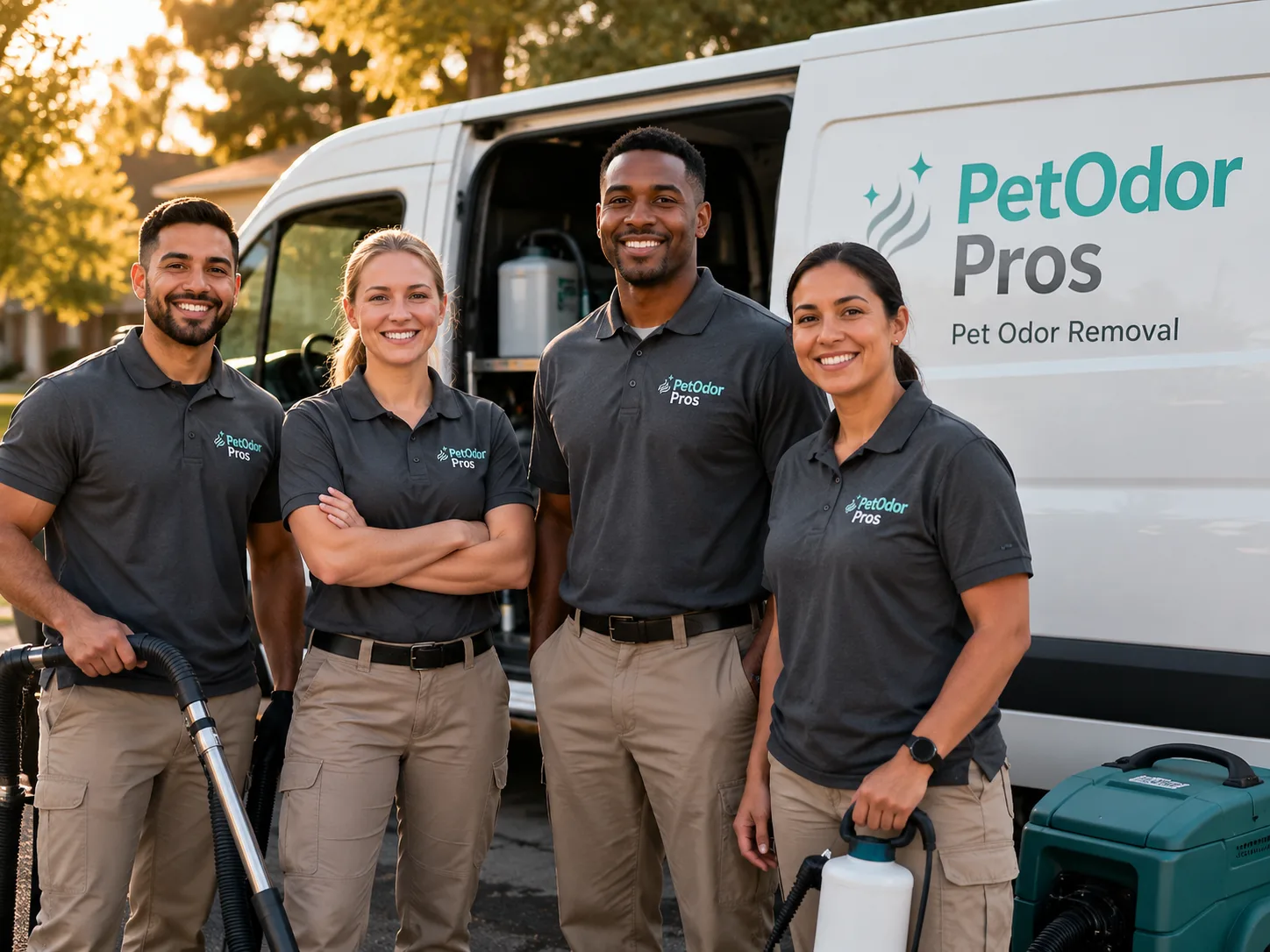 Pet Odor Removal team serving Eckerty, IN